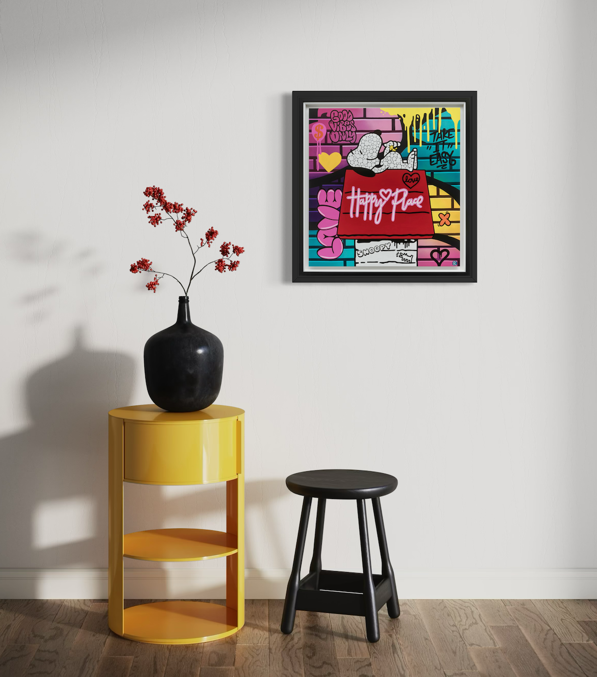 paul normansell snoopy happy place