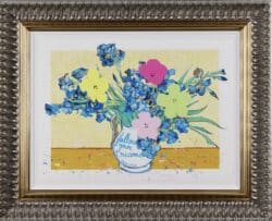 Irises Rewritten by Mr Brainwash Limited Edition