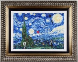 Starry Night Hollywood by Mr Brainwash Limited Edition