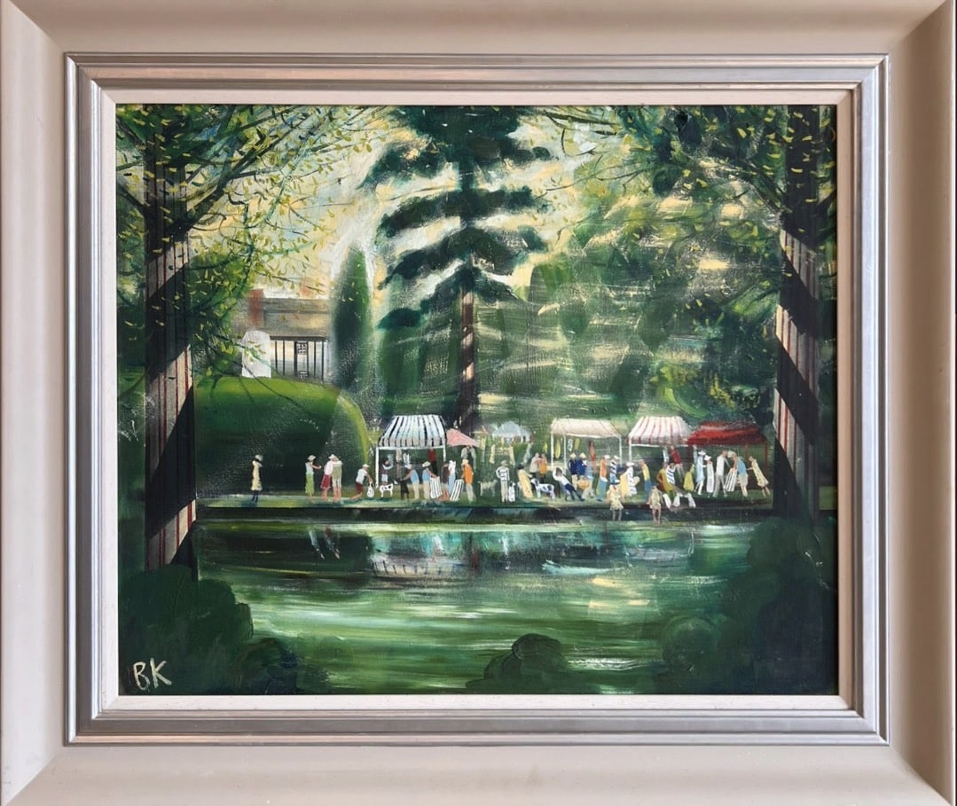 Ben Kelly Gawsworth Hall Original Painting