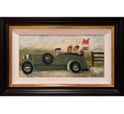 Blowing Away (Study) by Lucy Manfredi Original Painting