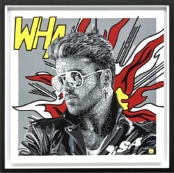 George Michael, Pop Royalty by Paul Normansell Original Painting