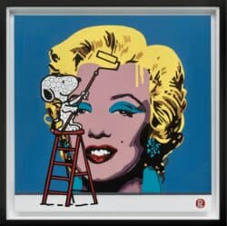 Snoopy vs Warhol by Paul Normansell Original Painting