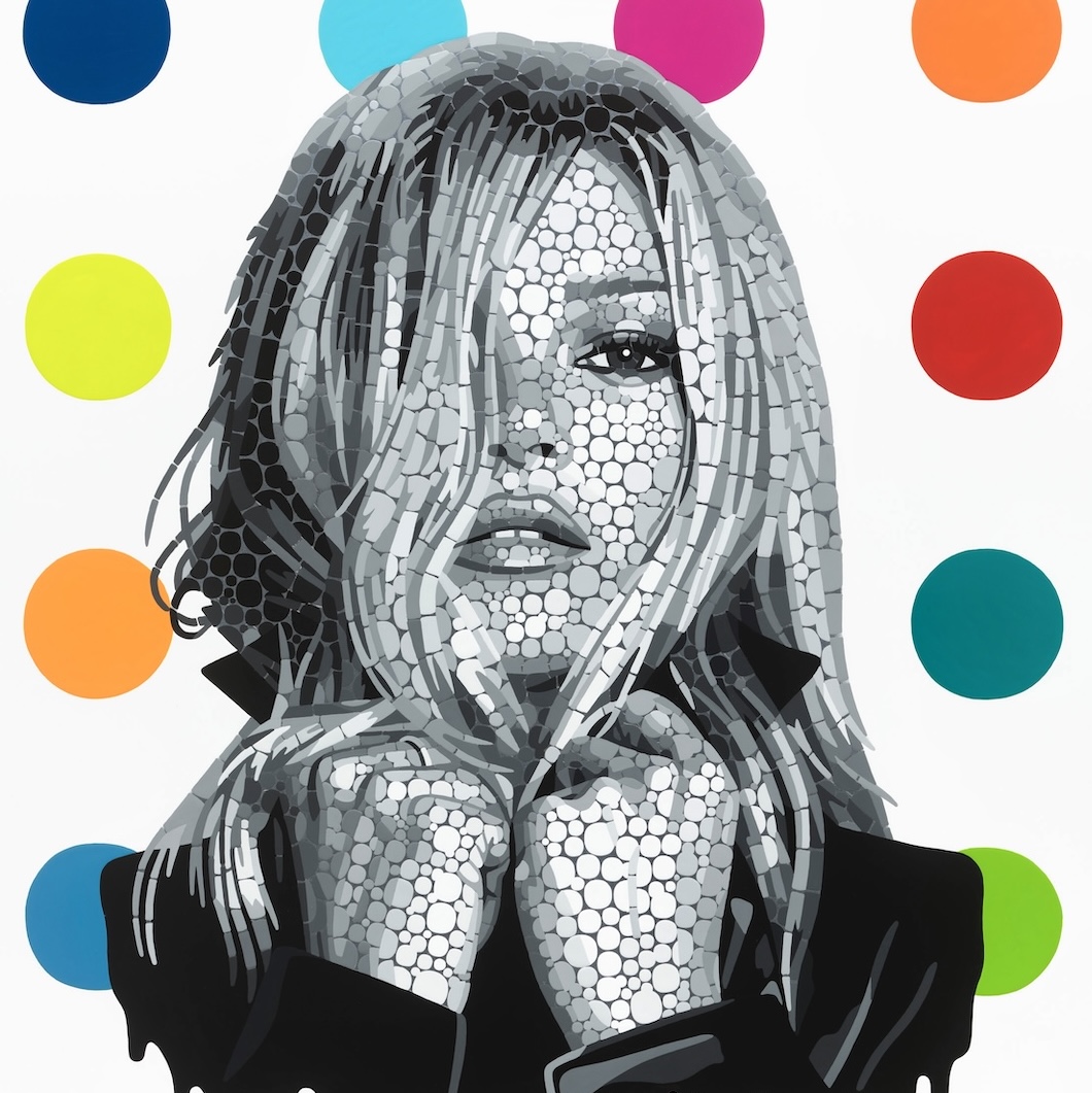 artist paul normansell kate moss painting