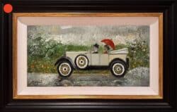 April Showers by Lucy Manfredi Original Painting - SOLD