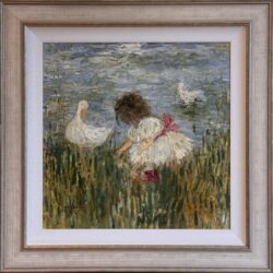 Breadcrumbs by Lucy Manfredi Original Painting