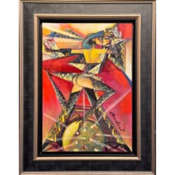Dark Side of Tango by Andrei Protsouk Original Painting