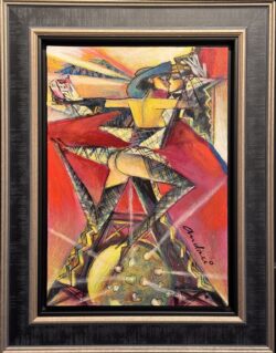 Dark Side of Tango by Andrei Protsouk Original Painting