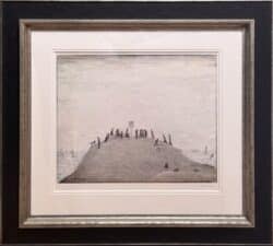 The Notice Board by L S Lowry Signed Limited Edition Print