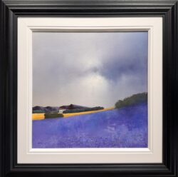 Lavender Rise by Barry Hilton Original Painting