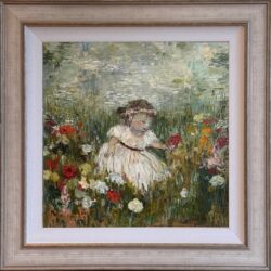 Summertime Bridesmaid by Lucy Manfredi Original Painting