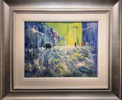 Snow Manchester by James Lawrence Isherwood Original Painting