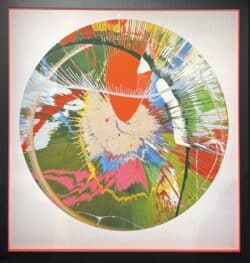 Beautiful, Galactic, Exploding (Spin) by Damien Hirst