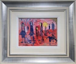Hot Dogs by James Lawrence Isherwood Original Painting