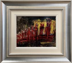 Wigan Chimneys by James Lawrence Isherwood Original Painting