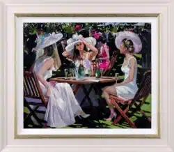 Champagne At Ascot by Sherree Valentine-Daines Limited Edition Print