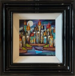 Twilight Glow by Rozanne Bell Original Painting