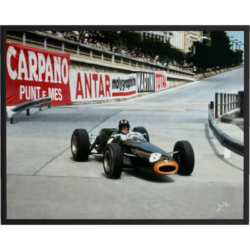 BRM's Graham Hill by Nick Holdsworth Original Artwork