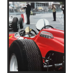 Ferrari's John Surtees Lines Up by Nick Holdsworth Original Artwork