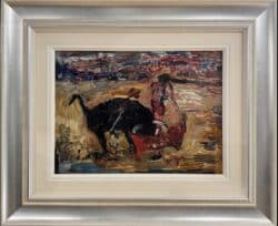 The Bull by James Lawrence Isherwood Original Painting