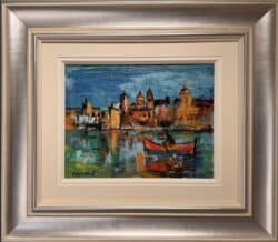 St Lawrence Vittoriosa by James Lawrence Isherwood Original Painting