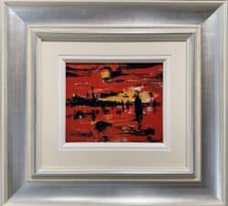 Figures Sunset by James Lawrence Isherwood Original Painting