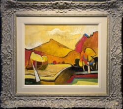 Sun Field by Geoffrey Key Original Painting