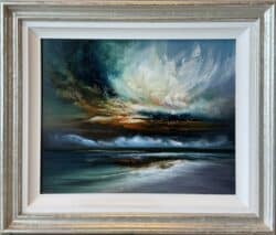 Treal Sunset by Caro Saint Vire Original Painting