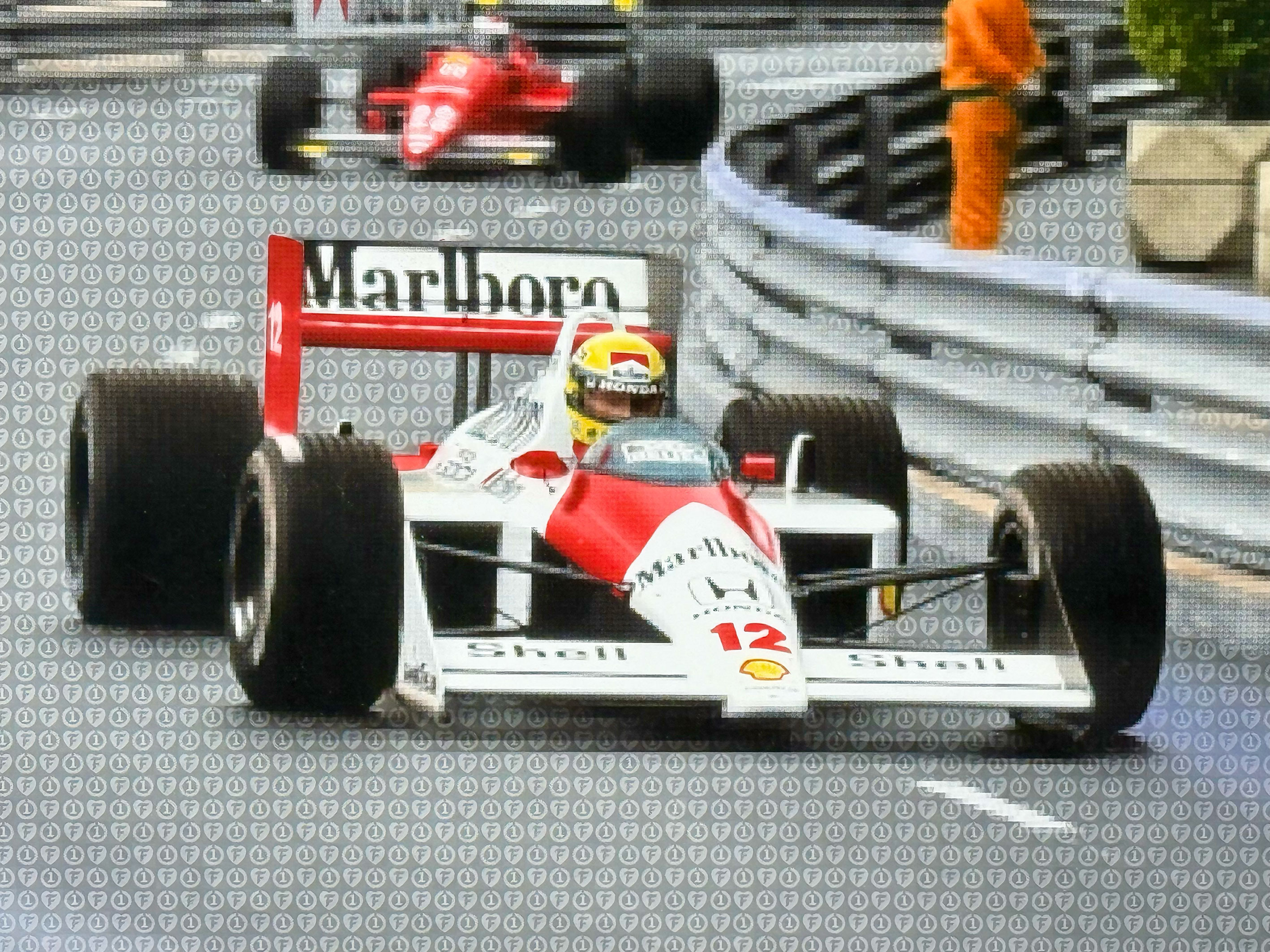 McLaren's Ayrton Senna Leads by Nick Holdsworth Limited Edition Print