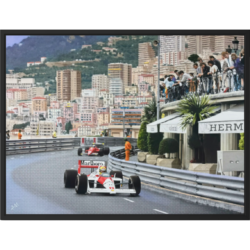 McLarens Ayrton Senna Leads by Nick Holdsworth Original Artwork