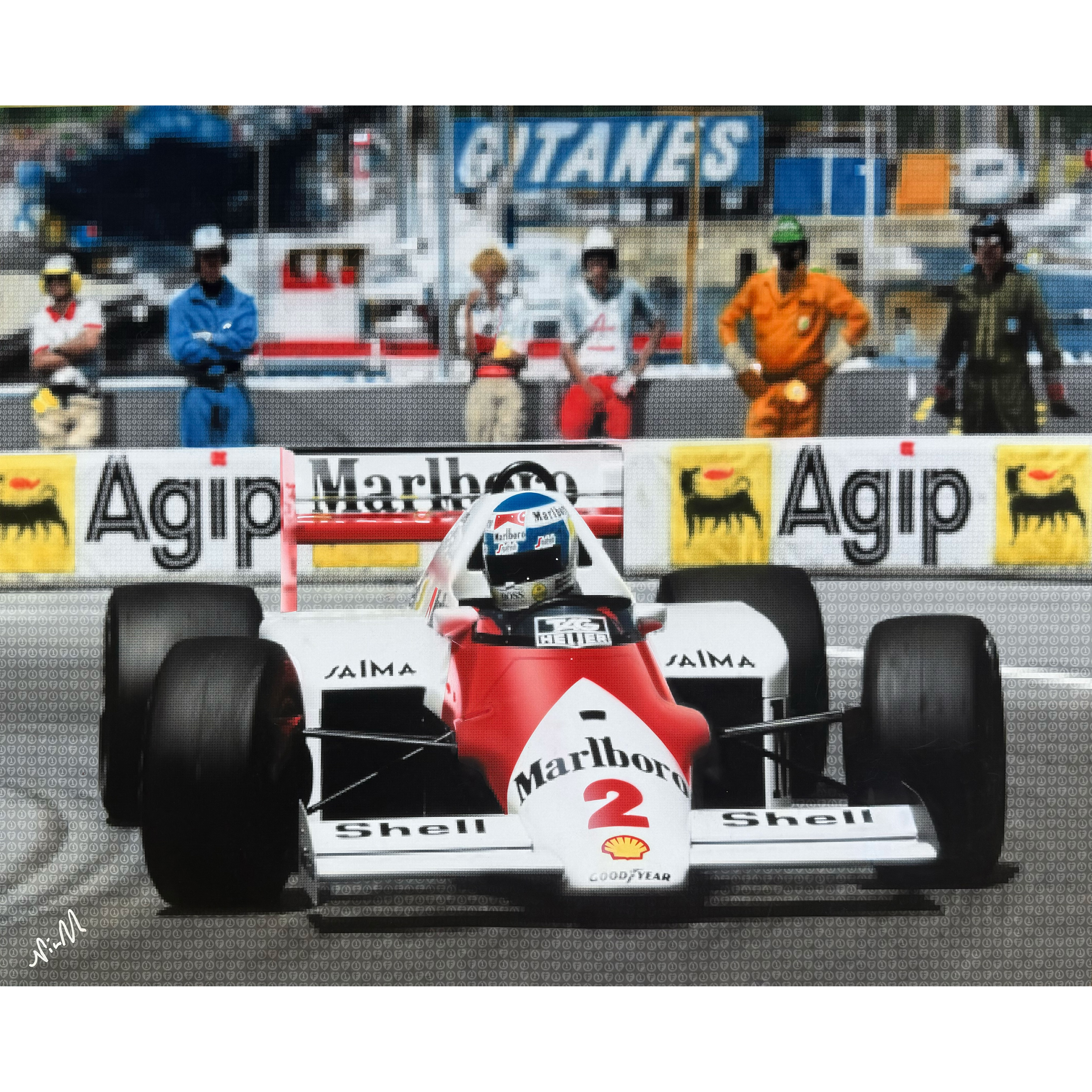McLaren’s Keke Rosberg In Race Action-thumbnail