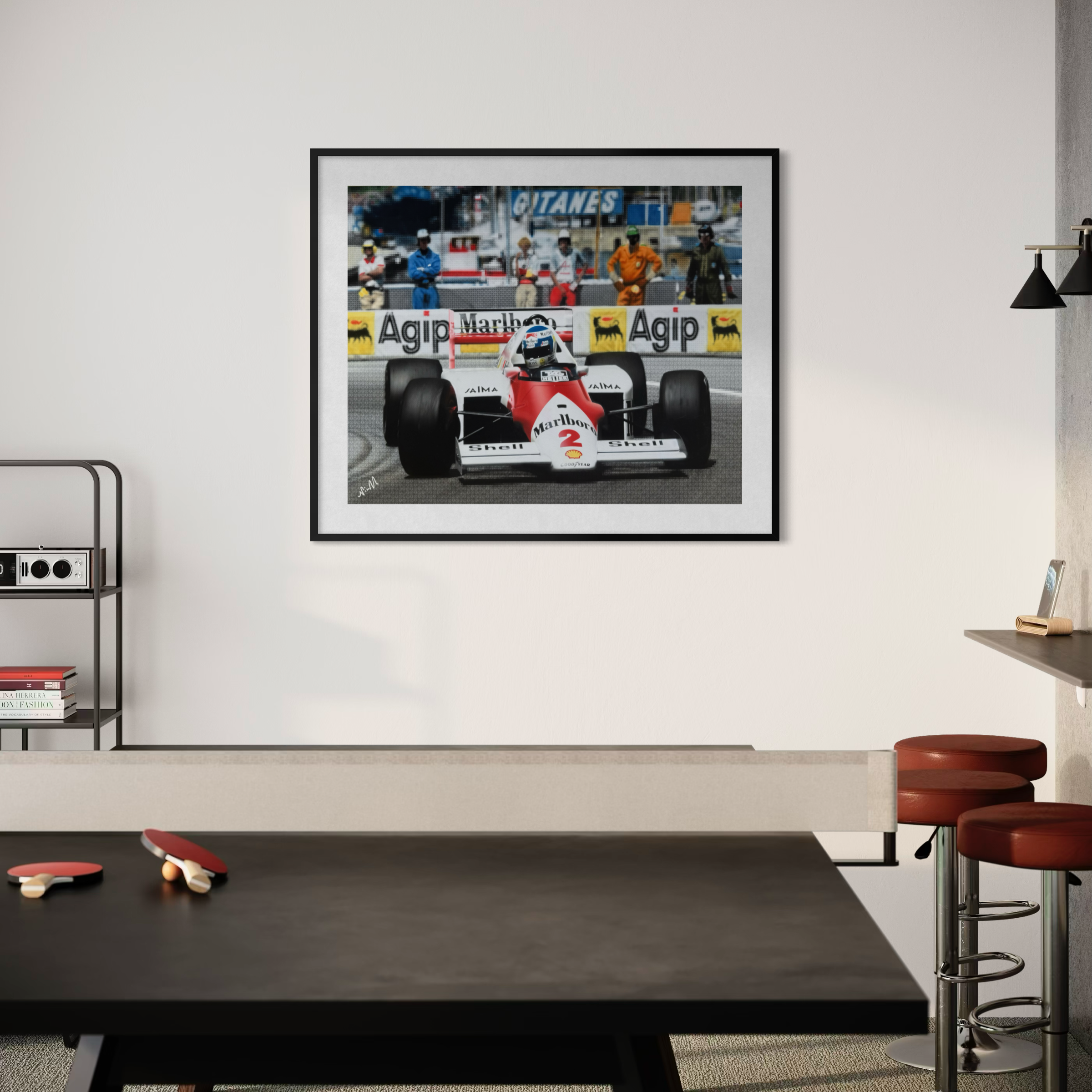 McLaren's Keke Rosberg Nick Holdsworth