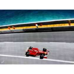 Schumacher Sea Front Dash by Nick Holdsworth Limited Edition Print