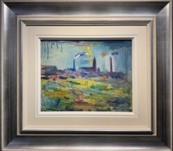 From Chorley Road Wigan, Factory Sun by James Lawrence Isherwood
