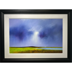 Where the Evening Waits by Barry Hilton Original Painting