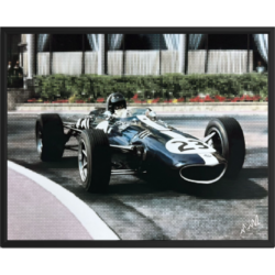 Eagle Racing's Dan Gurney In Race Action by Nick Holdsworth Original Artwork