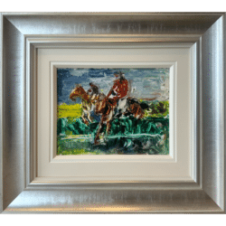 Easby Abbey and Mild May Chase by James Lawrence Isherwood Original Painting