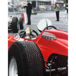 Ferrari's John Surtees Lines Up by Nick Holdsworth Limited Edition Print