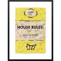 House Rules by Hue Folk Limited Edition Print