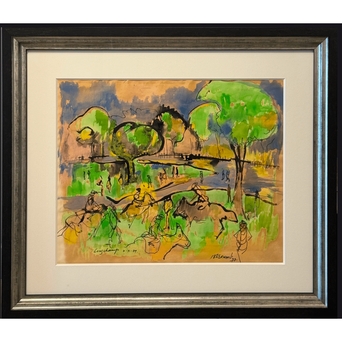 Longchamp Watercolour Isherwood