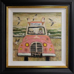Miss Whippy (Rhona Ripples) by Lucy Manfredi Original Painting
