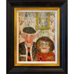 George and Maud by Lucy Manfredi Original Painting