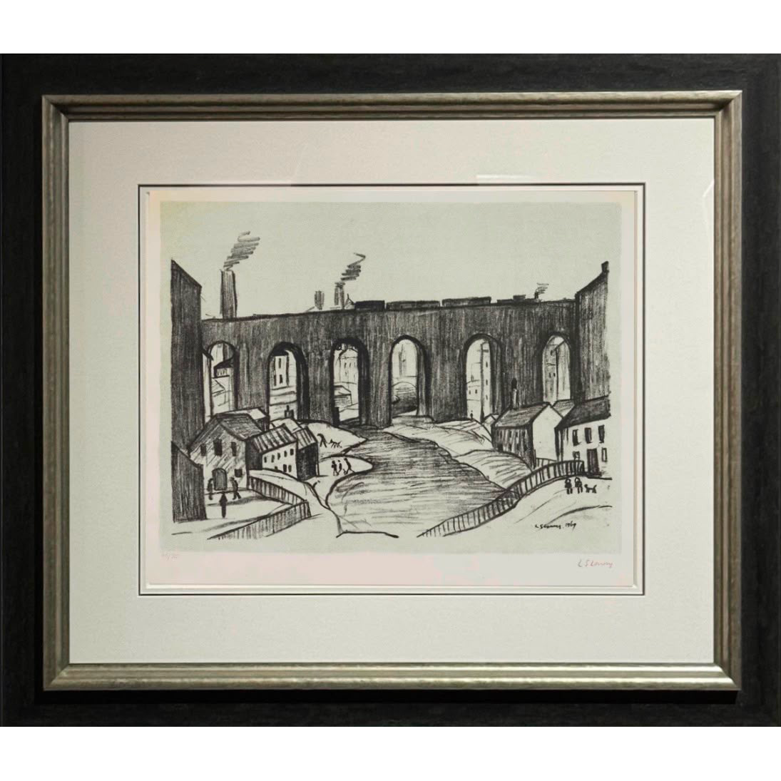 The Viaduct LS Lowry
