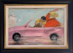 Fast and Fabulous by Lucy Manfredi Original Painting
