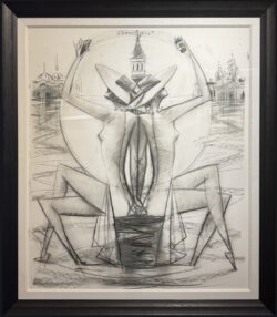 Reflectionsby Andrei Protsouk Original Drawing