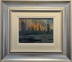 Thames by James Lawrence Isherwood Original Painting