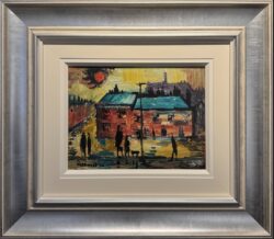 Sun, Old Wigan by James Lawrence Isherwood Original Painting
