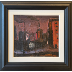 Man on Path by Theodore Major Original Painting