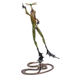 Quantum Leap by Frogman Tim Cotterill Bronze Sculpture