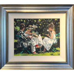 Tea on the Lawn by Sherree Valentine-Daines Limited Edition Print